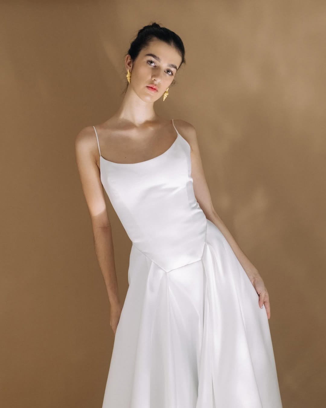 Timeless Elegance Meets Modern Design - Vani from Project Bridal in a Los Angeles Showroom, Mae Bridal