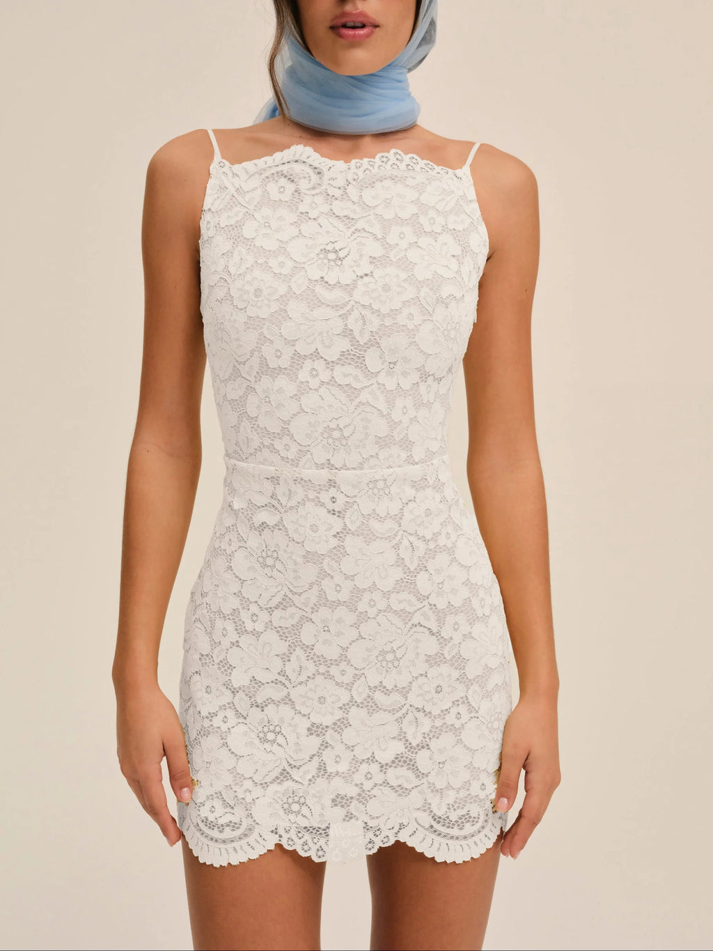 mae mini dress Zimmermann Mae Cut Out Mini Dress in Mint Floral