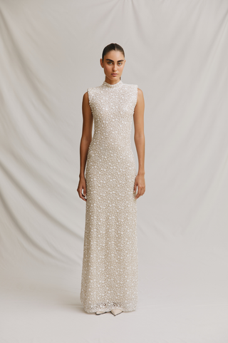 Alba Dress White