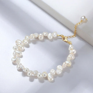 Baroque Pearl Bead Bracelet
