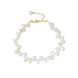 Baroque Pearl Bead Bracelet