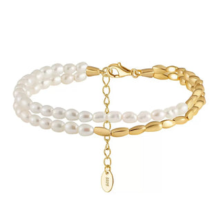 Double Strand Pearl Bracelet
