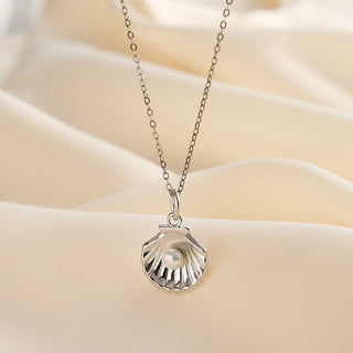 Ocean Shell Pearl Necklace