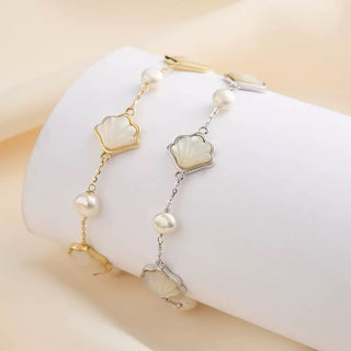 Mother-of-Pearl Shell Bracelet