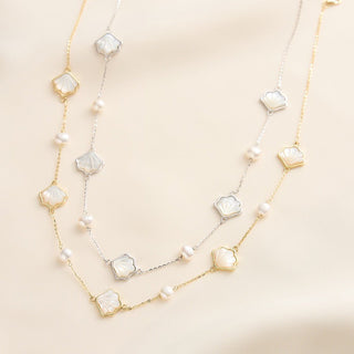 Mother-of-Pearl Shell Necklace