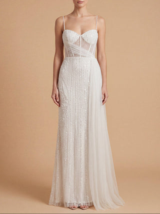 Bridal Draped Corset Gown | 51229