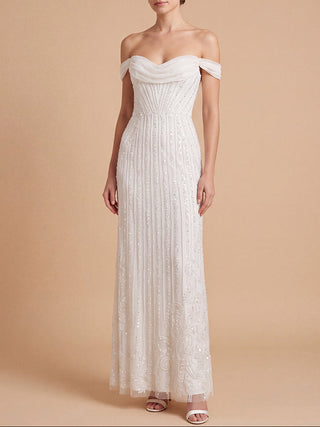 Off Shoulder Corset Bridal Gown | 51238