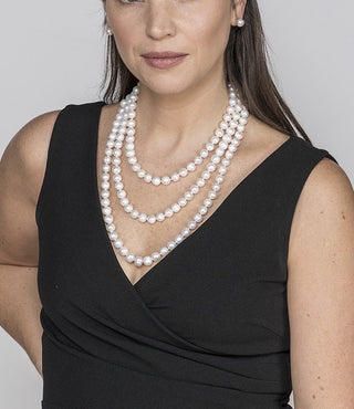 60 Inch Freshwater Pearl Rope Necklace