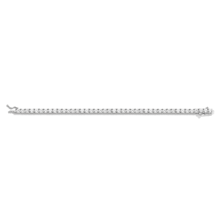 Lab Grown White Sapphire Tennis Bracelet - 10ct