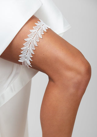Ariel Taub Kayden Lace Garter at Mae Bridal, lace garter, bridal garter, wedding garter