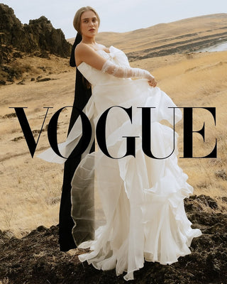 Claire La Faye, the Portland designer behind the handmade bridal gowns and separates carried at Mae Bridal