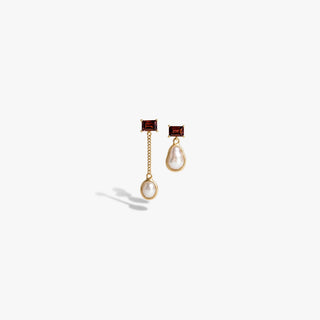 Molten Pearl Earrings