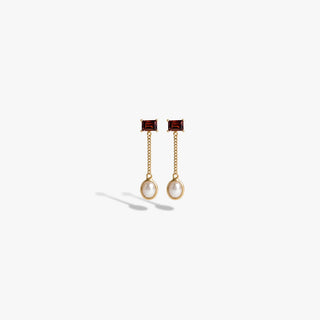 Molten Pearl Earrings