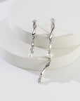 Charlotte Silver Earrings