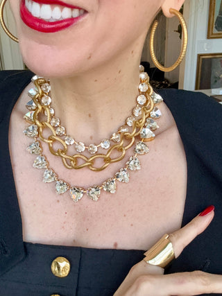 Daphne Crystal Riviera Necklace
