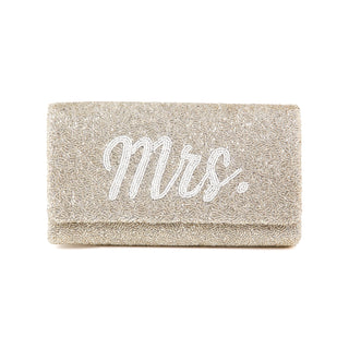 Silver with White Monogram