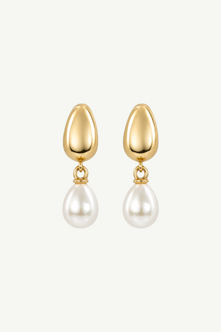Orb Pearl Drop Earrings