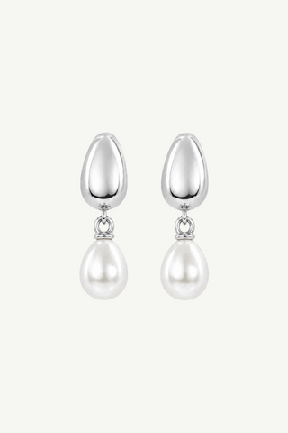 Orb Pearl Drop Earrings