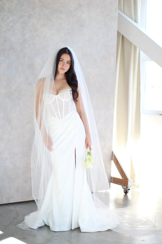 Airy Tulle Veil with Extra Volume