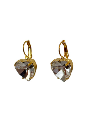 Nora Crystal Heart Earrings