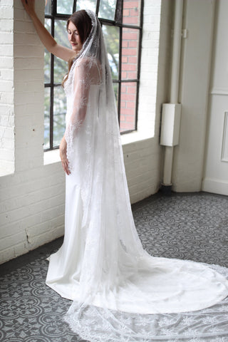 Full Lace Mantilla Veil