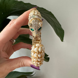 Pearl Panther Bracelet
