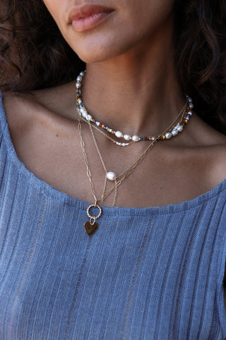 Pearl Bolo Necklace