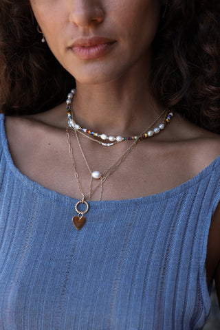 Pearl Bolo Necklace