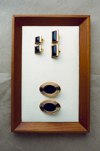 Archer Rectangle Earrings