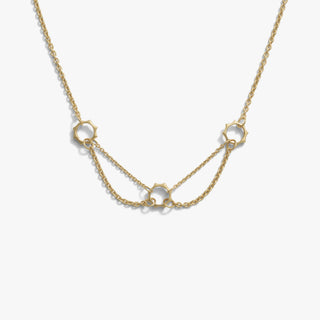 Thorned 3-Charm Collector Necklace