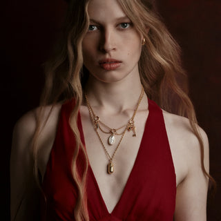 Thorned 3-Charm Collector Necklace