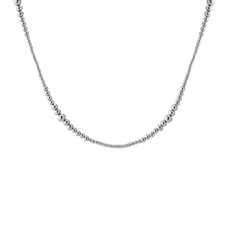 Graduated Ball Chain Necklace