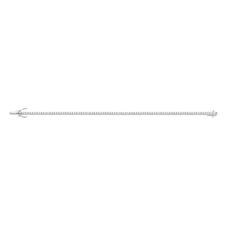 Petite Lab Grown White Sapphire Tennis Bracelet
