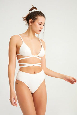 Atlas Terry Bikini Briefs Cream