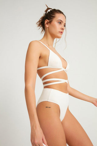 Atlas Terry Bikini Briefs Cream