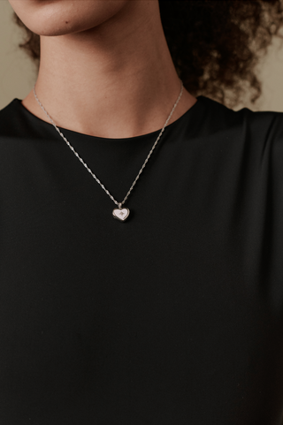 Lily Heart Locket