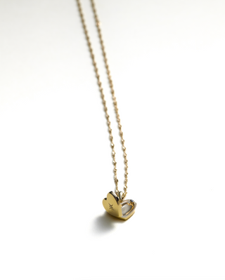 Lily Heart Locket