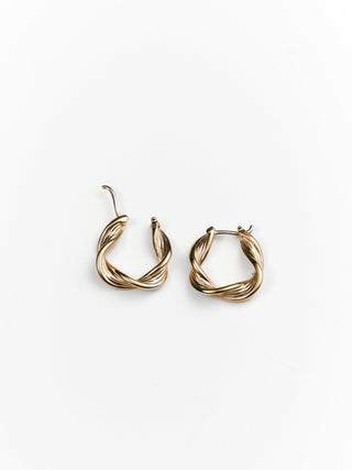 Sunny Twisted Hoops