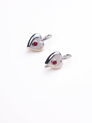 Billie Heart Gem Earrings