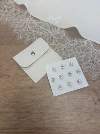 Tailored Tulle Add-on Veil Weights at Mae Bridal, veil weights, bridal veil weights, wedding veil accessories