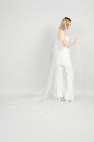 Viola Crystal Cathedral Veil