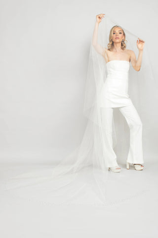 Viola Crystal Cathedral Veil