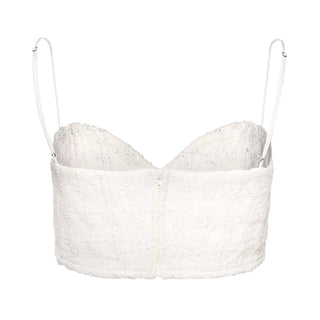 Pearl White Bralette