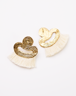 Sonia Tassel Earrings - 14K Gold Plate