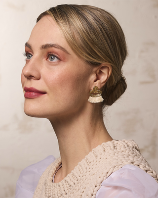 Sonia Tassel Earrings - 14K Gold Plate