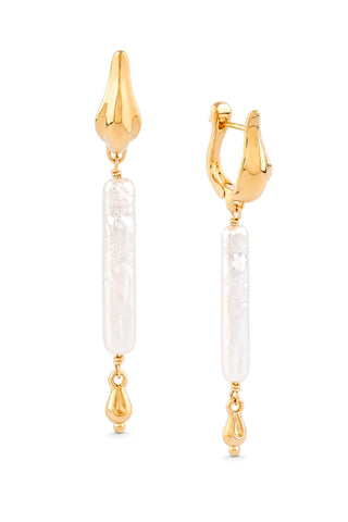 Artemis Pearl Huggies Gold