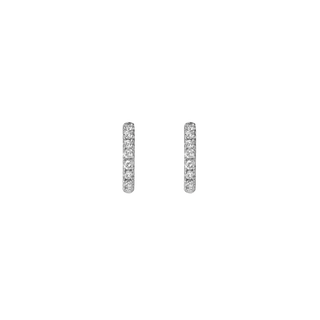 Diamond Huggie Earrings