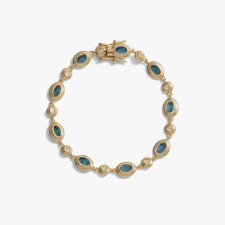 Gemstone Tennis Bracelet