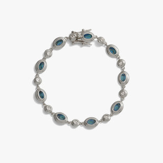 Gemstone Tennis Bracelet