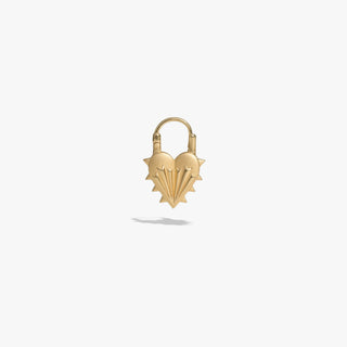 Spiked Heart Earrings